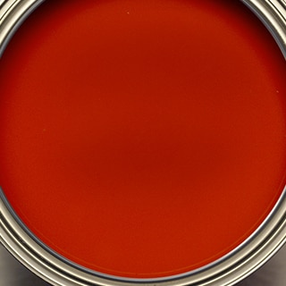 Open can of Benjamin Moore paint. Open can of Benjamin Moore paint.